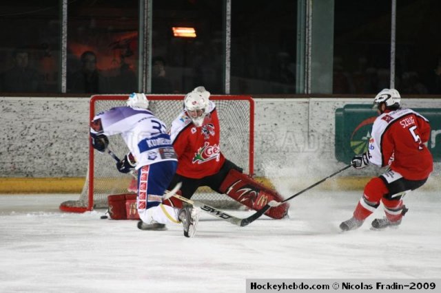 Photo hockey match Briançon  - Avignon le 21/10/2009