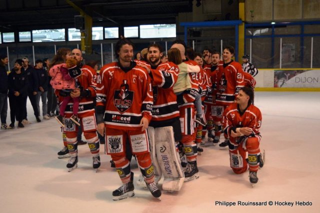 Photo hockey match Dijon  - Châlons-en-Champagne le 05/05/2024