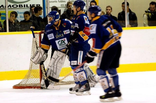 Photo hockey match Dijon  - Strasbourg  le 20/10/2009