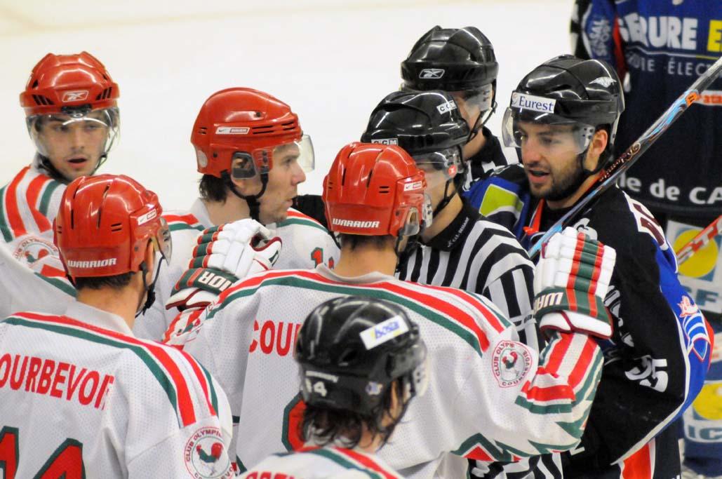 Caen  6 - 5 Courbevoie 