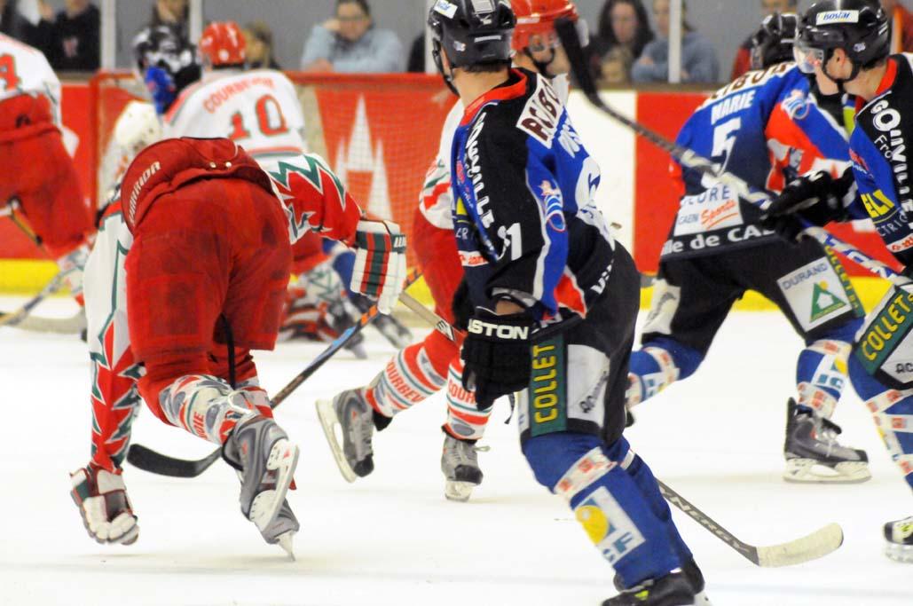 Caen  6 - 5 Courbevoie 