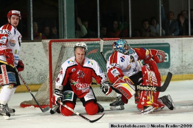Photo hockey match Briançon  - Morzine-Avoriaz le 24/10/2009