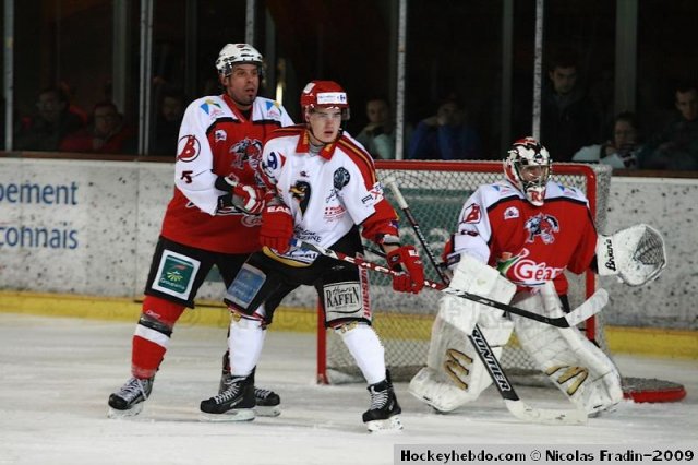 Photo hockey match Briançon  - Morzine-Avoriaz le 24/10/2009