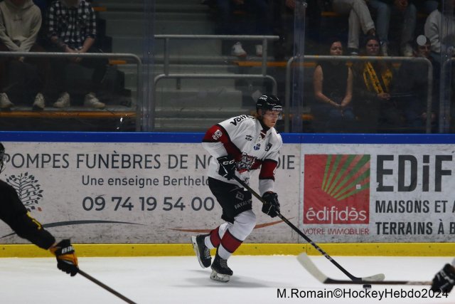 Photo hockey match Rouen - Bordeaux le 24/09/2024