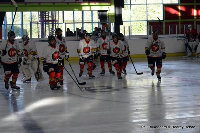 Photo hockey match Besançon - Mulhouse le 28/09/2024