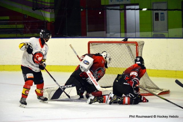 Photo hockey match Besançon - Mulhouse le 28/09/2024