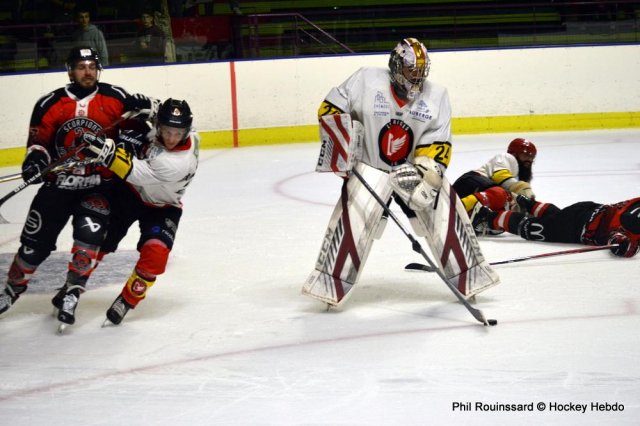 Photo hockey match Besançon - Mulhouse le 28/09/2024