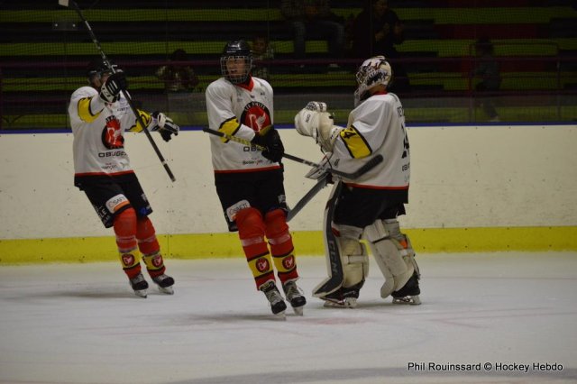 Photo hockey match Besançon - Mulhouse le 28/09/2024