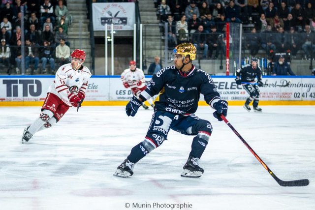 Photo hockey match Angers  - Briançon  le 29/09/2024