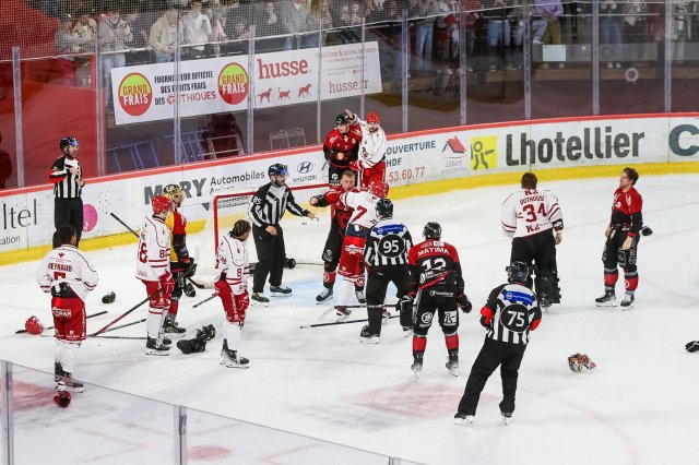 Photo hockey match Amiens  - Briançon  le 01/10/2024