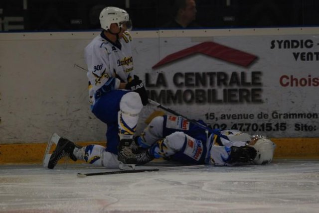 Photo hockey match Tours  - Dunkerque le 24/10/2009