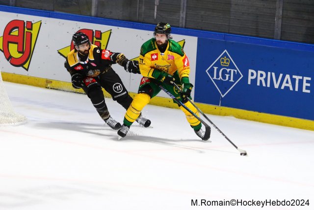 Photo hockey match Rouen - Tampere le 09/10/2024