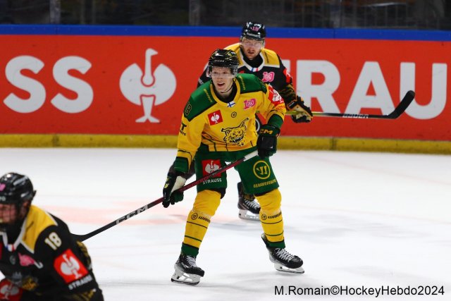 Photo hockey match Rouen - Tampere le 09/10/2024