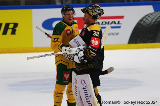 Photo hockey match Rouen - Tampere le 09/10/2024