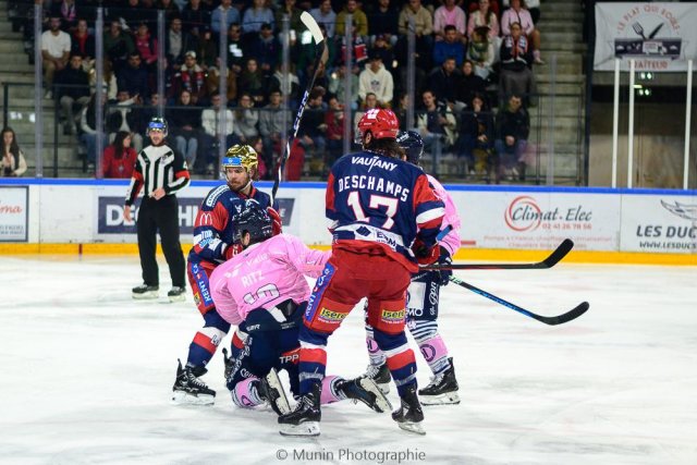 Photo hockey match Angers  - Grenoble  le 08/10/2024