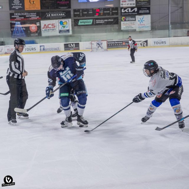 Photo hockey match Tours  - Courchevel-Méribel-Pralognan le 09/10/2024