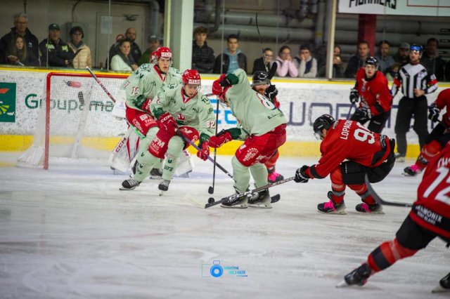 Photo hockey match Chamonix  - Cergy-Pontoise le 18/10/2024