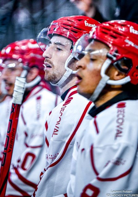 Photo hockey match Bordeaux - Briançon  le 20/10/2024