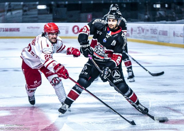 Photo hockey match Bordeaux - Briançon  le 20/10/2024