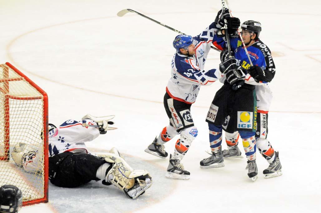 Caen  2 - 4 Brest 
