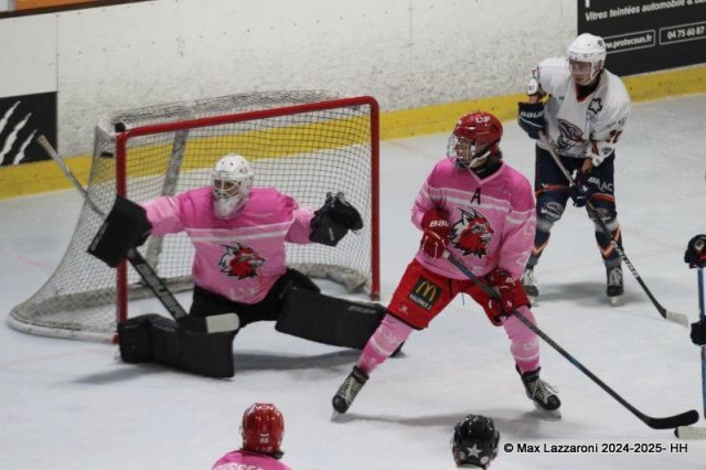 Photo hockey match Valence - Montpellier  le 19/10/2024