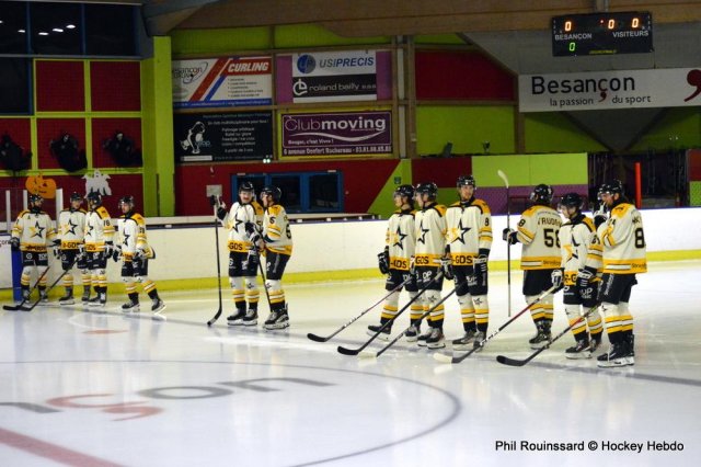 Photo hockey match Besançon - Strasbourg  le 23/10/2024