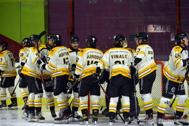 Photo hockey match Besançon - Strasbourg  le 23/10/2024