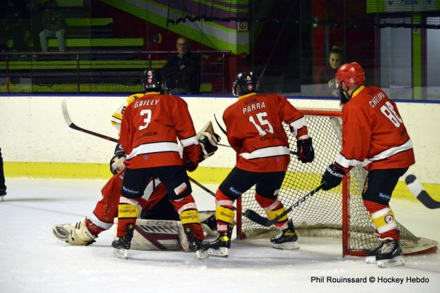 Photo hockey match Besançon - Strasbourg  le 23/10/2024