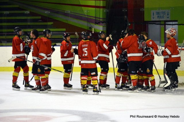 Photo hockey match Besançon - Strasbourg  le 23/10/2024