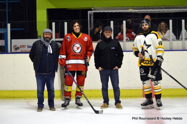 Photo hockey match Besançon - Strasbourg  le 23/10/2024