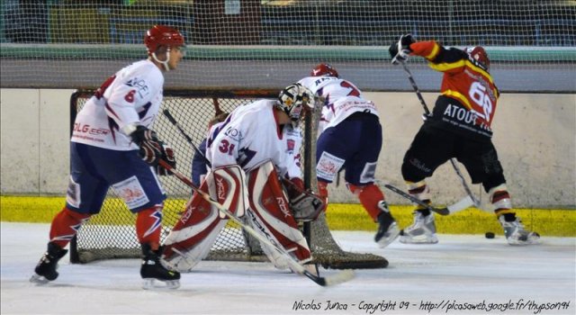 Photo hockey match Meudon - Asnières le 27/10/2009