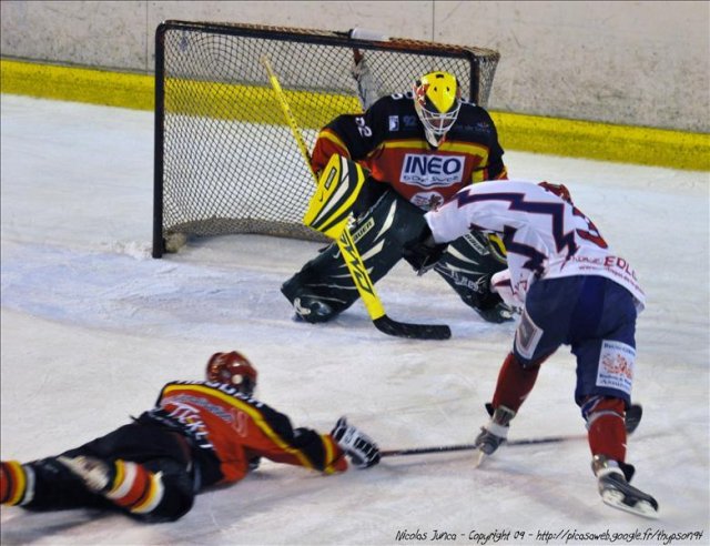 Photo hockey match Meudon - Asnières le 27/10/2009