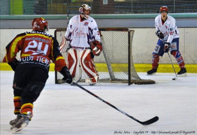 Photo hockey match Meudon - Asnières le 27/10/2009