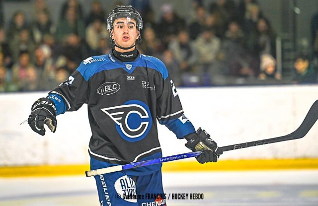 Photo hockey match Nantes - Mont-Blanc le 26/10/2024
