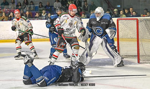 Photo hockey match Nantes - Mont-Blanc le 26/10/2024