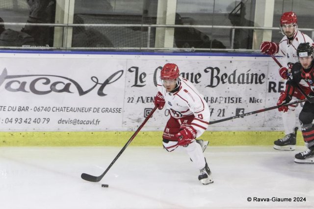 Photo hockey match Nice - Briançon  le 27/10/2024