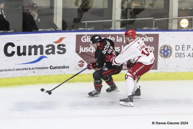 Photo hockey match Nice - Briançon  le 27/10/2024