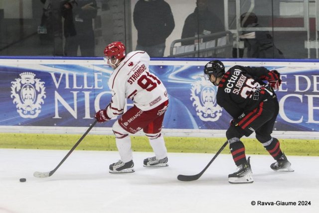 Photo hockey match Nice - Briançon  le 27/10/2024
