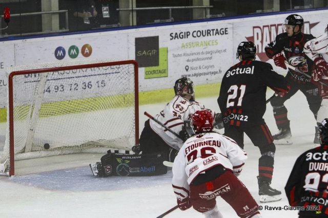 Photo hockey match Nice - Briançon  le 27/10/2024