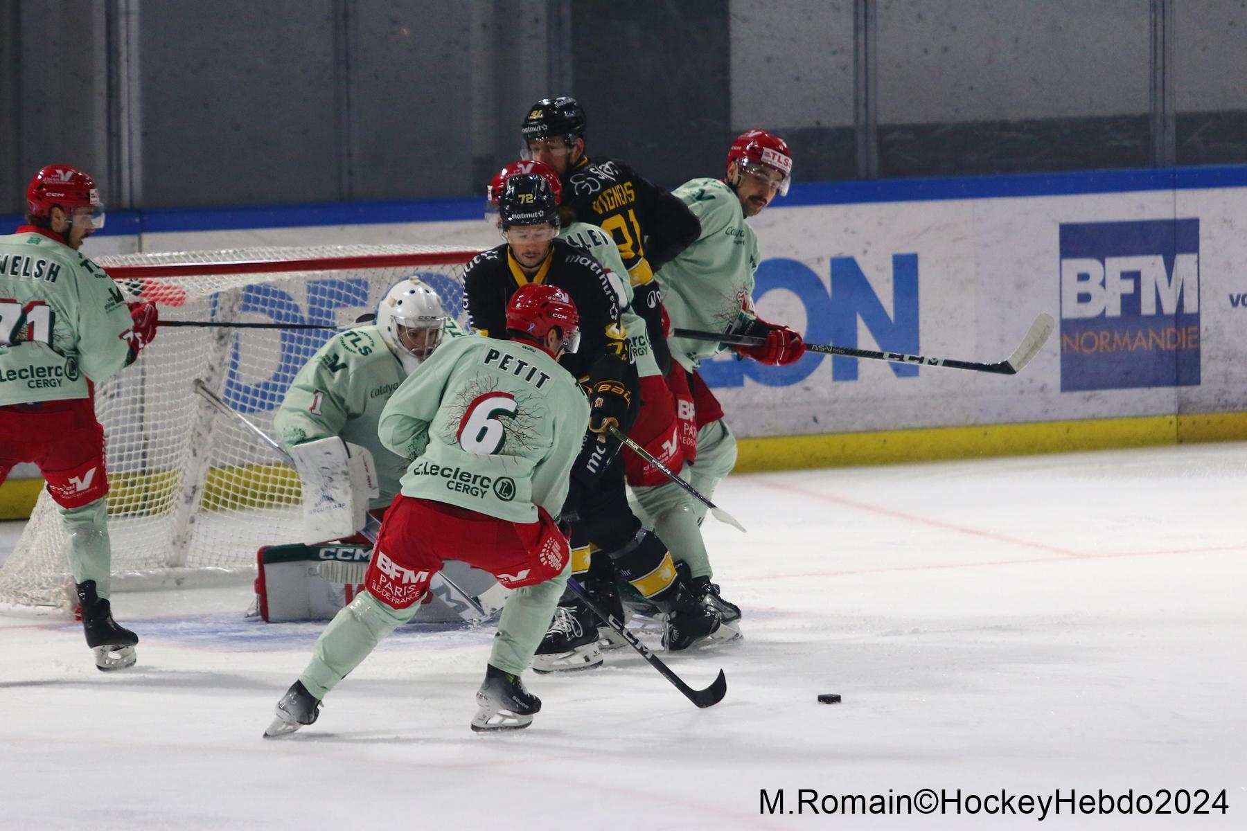 Rouen 3 - 6 Cergy-Pontoise