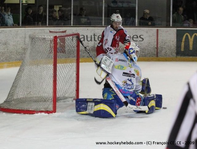 Photo hockey match Briançon  - Gap  le 27/10/2009