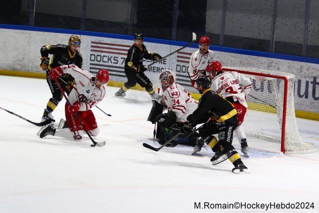 Photo hockey match Rouen - Briançon  le 08/11/2024