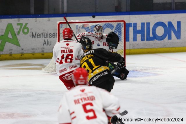 Photo hockey match Rouen - Briançon  le 08/11/2024
