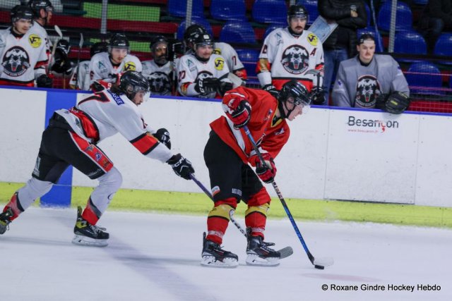 Photo hockey match Besançon - Chambéry II le 10/11/2024