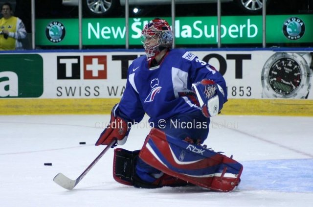 Photo hockey album Mondiaux : 4ème journée - France / Suède N. Leleu
