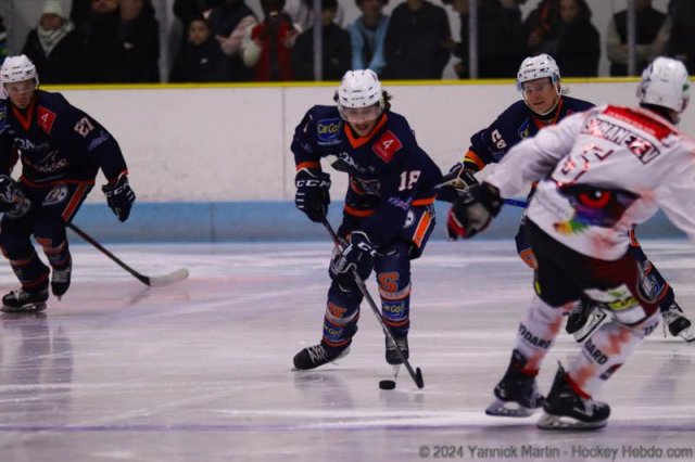 Photo hockey match Clermont-Ferrand - La Roche-sur-Yon le 09/11/2024