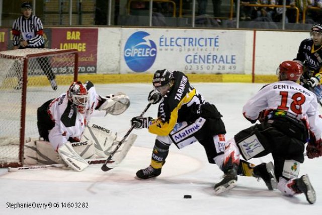 Photo hockey match Rouen - Neuilly/Marne le 27/10/2009