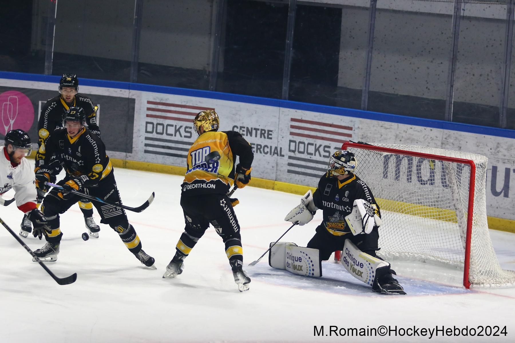 Rouen 3 - 4 Chamonix 
