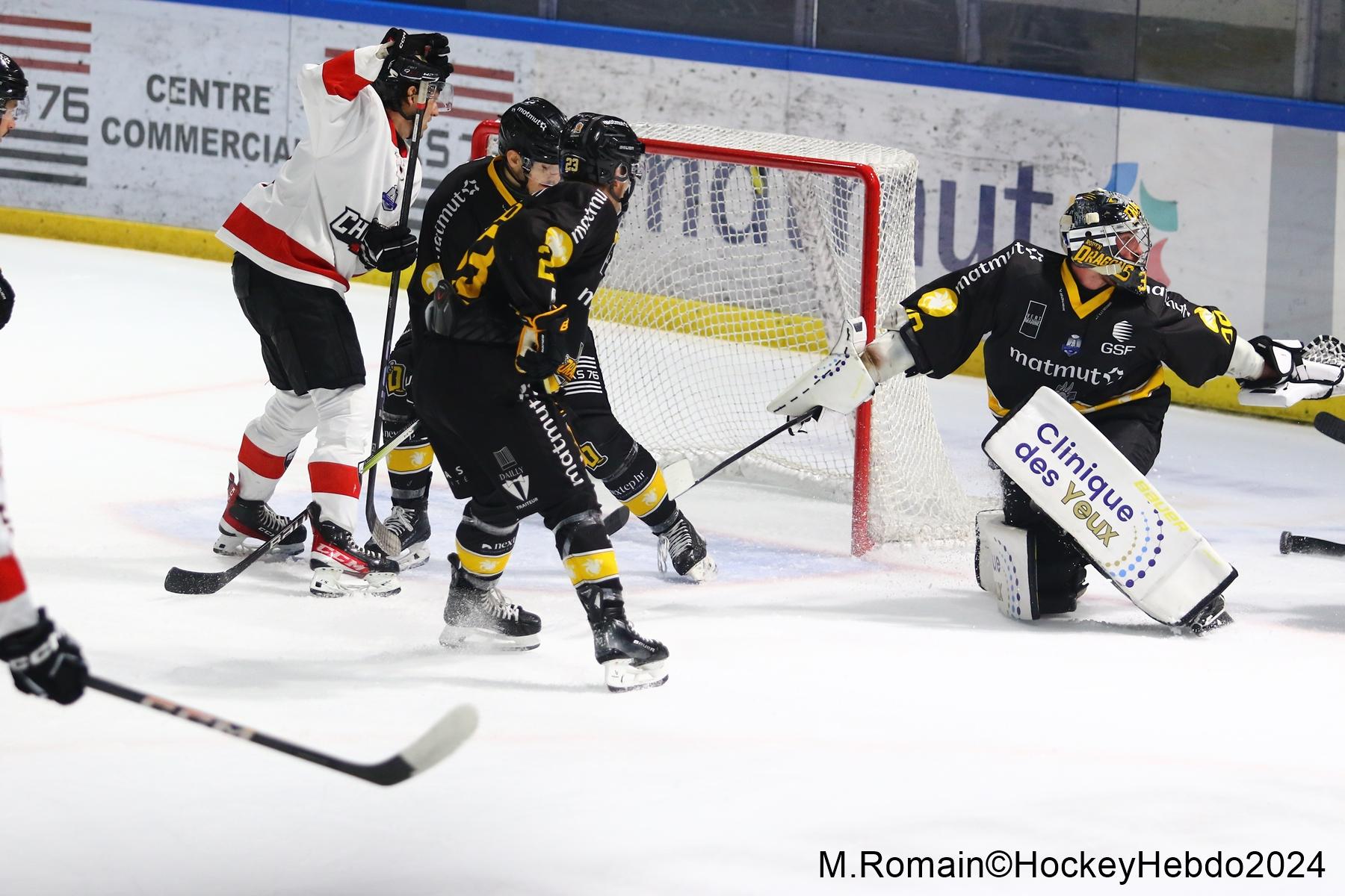 Rouen 3 - 4 Chamonix 