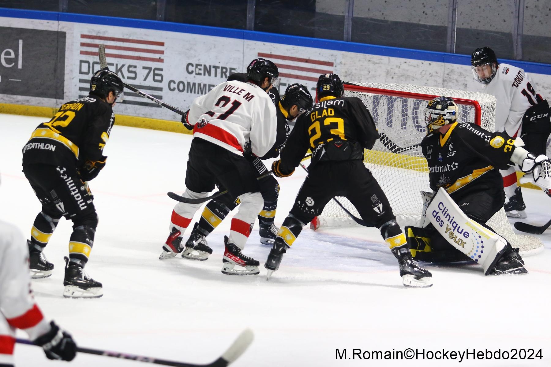 Rouen 3 - 4 Chamonix 